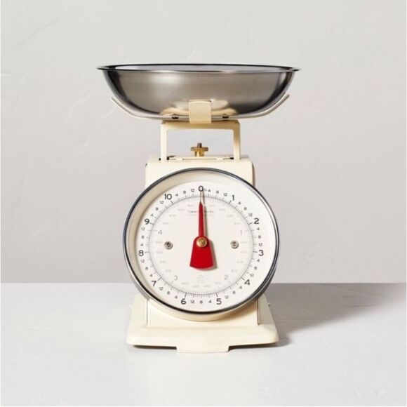 Hearth & Hand Other - Hearth‎ & Hand With Magnolia 11lb Stainless Steel Kitchen Scale Ivory